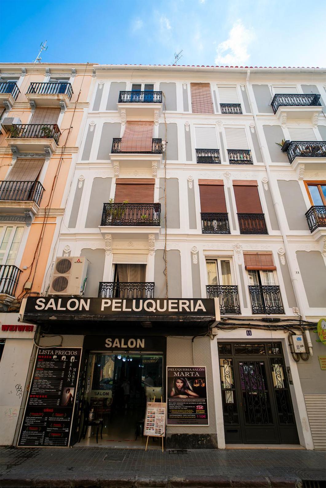 Apartamento Atico con terraza y jacuzzi en el centro Valencia Habitación foto